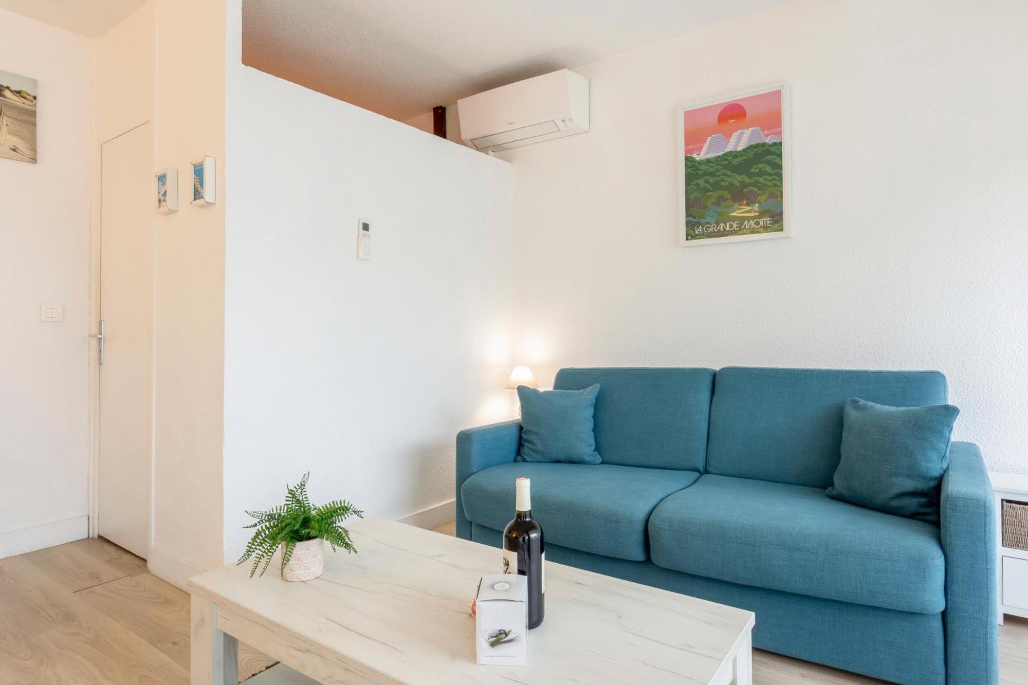 Chez Edouard 257 - Superbe Logement En Bord De Mer Avec Parking La Grande Motte Luaran gambar