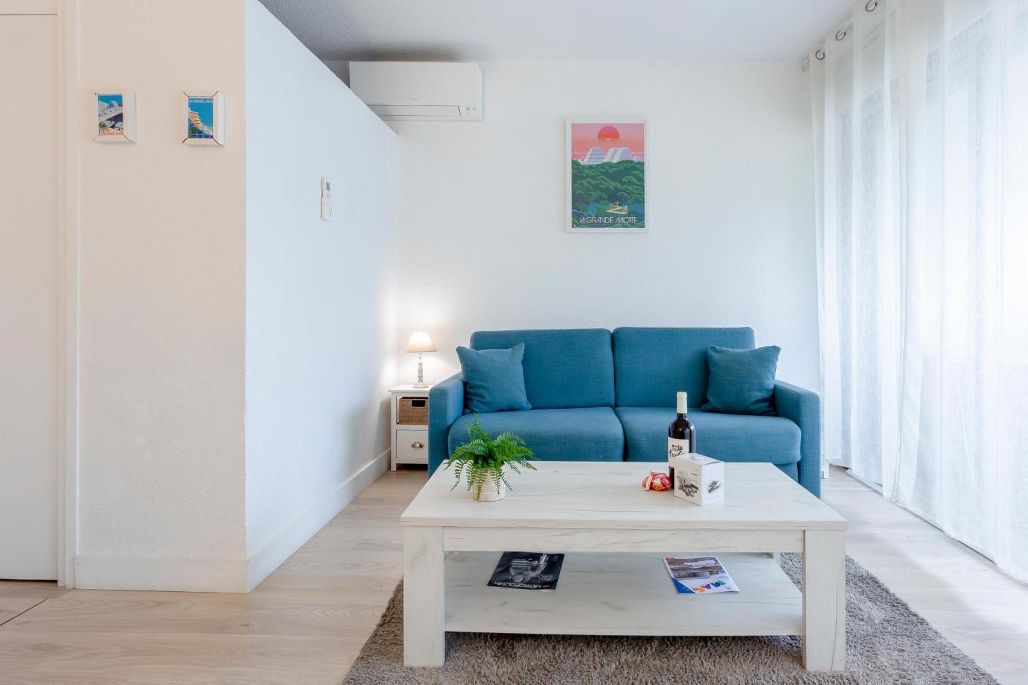 Chez Edouard 257 - Superbe Logement En Bord De Mer Avec Parking La Grande Motte Luaran gambar